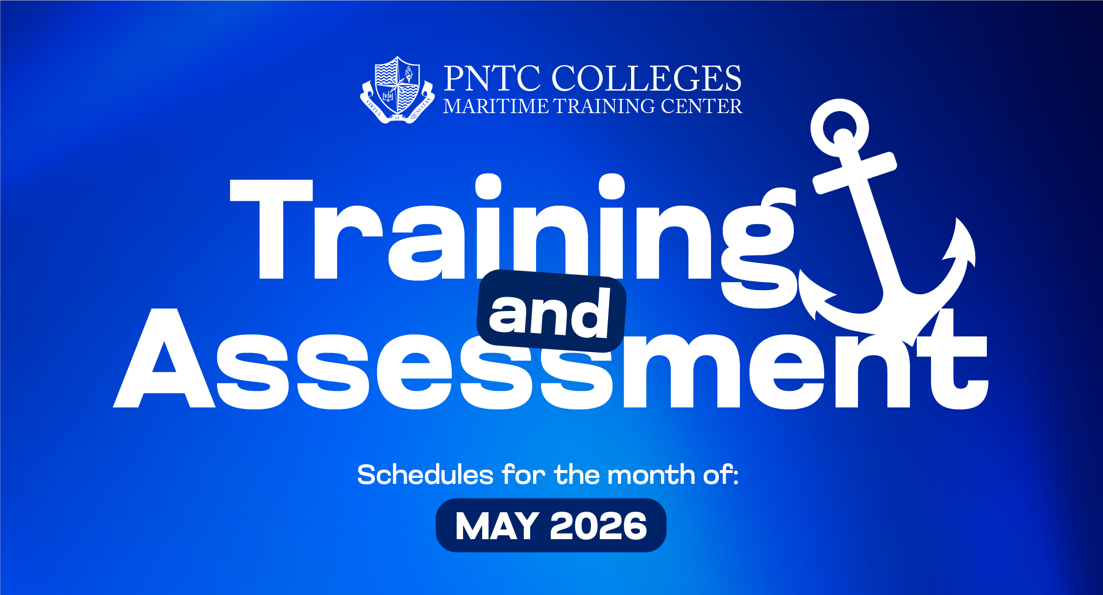 may 2026 training and assessment